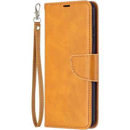 Mobigear Excellent Nokia 1.4 Hoesje Bookcase Portemonnee - Cognac