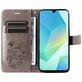 Mobigear Butterfly Samsung Galaxy A26 Hoesje Bookcase Portemonnee - Grijs
