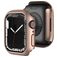 Mobigear Colors Dun Apple Watch - 45 mm Hardcase Hoesje - Roségoud