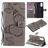 Mobigear Butterfly OPPO Reno 4 Hoesje Bookcase Portemonnee - Grijs