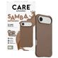 CARE by PanzerGlass Fashionable iPhone Air Siliconen MagSafe Hoesje Backcover - Espresso