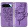 Mobigear Butterfly Google Pixel 9 Hoesje Bookcase Portemonnee - Paars
