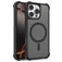 Mobigear Armor Shield iPhone 16 Pro MagSafe Hoesje Hardcase Backcover - Zwart