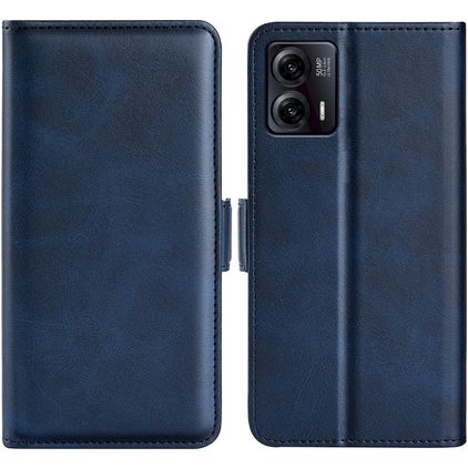 Mobigear Slim Magnet TCL 40 SE Hoesje Bookcase Portemonnee - Donkerblauw