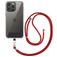 Mobigear Nylon Lanyard Universeel Telefoonkoord Verstelbaar - Rood