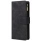 Mobigear Zipper Samsung Galaxy A51 Hoesje Bookcase Portemonnee - Zwart