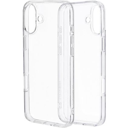 Mobiparts Classic Hardcover Doorzichtig iPhone 16 Plus Hoesje Hardcase Backcover - Transparant