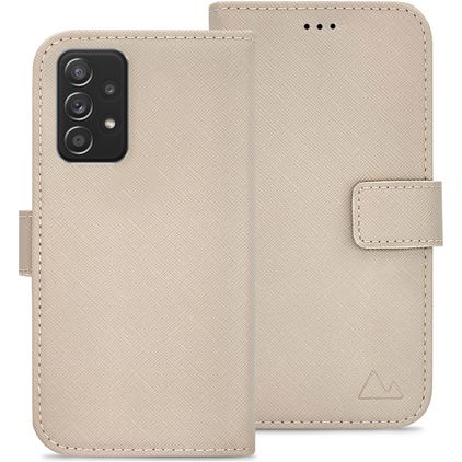 My Style Flex Wallet Samsung Galaxy A52s 5G Hoesje Bookcase Portemonnee - Warm Taupe
