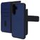 Mobiparts Samsung Galaxy A56 Hoesje Echt Leer Uitneembare 2in1 Bookcase Portemonnee - Blauw