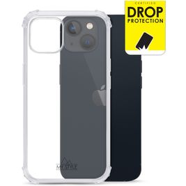 My Style Protective Flex Doorzichtig iPhone 13 Hoesje Flexibel TPU Backcover Shockproof - Transparant