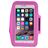 Mobigear Telefoonhouder Hardlopen iPhone 6 Plus Sport Hoesje Neopreen Sportarmband - Magenta