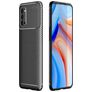Mobigear Racing OPPO Reno 4 Hoesje Flexibel TPU Backcover - Zwart