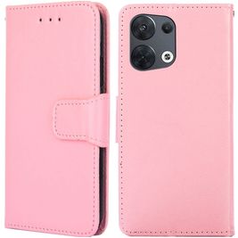 Mobigear Wallet OPPO Reno 8 5G Hoesje Bookcase Portemonnee - Roze