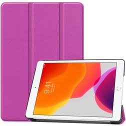 Mobigear Tri-Fold iPad 8 (2020) Hoes Bookcase - Paars