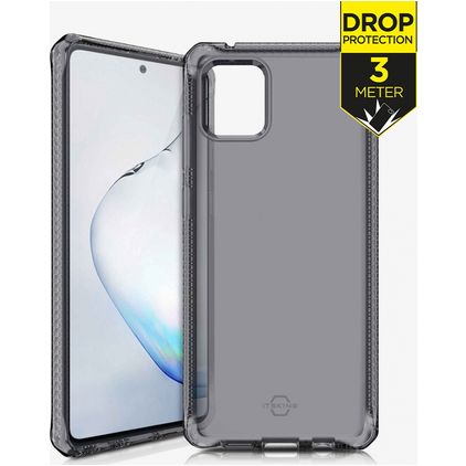 ITSKINS SpectrumClear Samsung Galaxy Note 10 Lite Hoesje Flexibel TPU Backcover Shockproof - Zwart