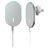 Mobigear Round MagSafe Telefoonhouder Auto Ventilatierooster Magnetisch Universeel - Wit