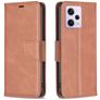 Mobigear Excellent Xiaomi Redmi Note 12 Pro Plus Hoesje Bookcase Portemonnee - Bruin
