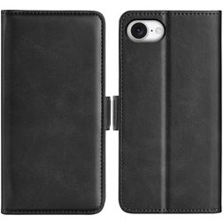 Mobigear Slim Magnet iPhone 17e Hoesje Bookcase Portemonnee - Zwart