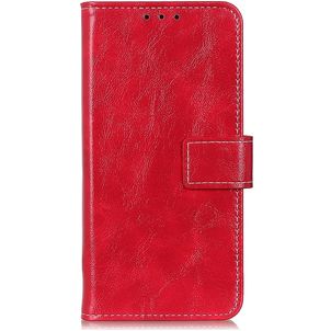 Mobigear Basic Huawei P40 Pro Plus Hoesje Bookcase Portemonnee - Rood