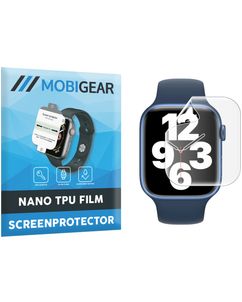 Mobigear Apple Watch - 46 mm Hydrogel TPU Screenprotector - Case Friendly