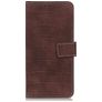 Mobigear Croco Samsung Galaxy A52s 5G Hoesje Bookcase Portemonnee - Bruin