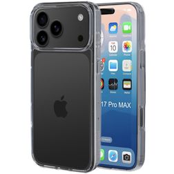 Mobiparts Classic Hardcover Doorzichtig iPhone 17 Pro Max Hoesje Hardcase Backcover - Transparant