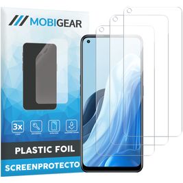 Mobigear OPPO Find X5 Lite Screenprotector Folie - Case Friendly (3-Pack)