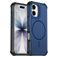 Mobigear Airbag Shockproof iPhone 17 MagSafe Hoesje Hardcase Backcover - Blauw