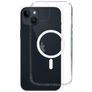 Mobiparts Hardcover Doorzichtig iPhone 14 Plus MagSafe Hoesje Hardcase Backcover - Transparant