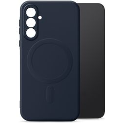 My Style Protective Flex Samsung Galaxy A36 MagSafe Hoesje Flexibel TPU Backcover - Marineblauw