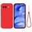 Mobigear Rubber Touch Google Pixel 10a Siliconen Hoesje Backcover - Rood