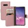 Mobiparts Saffiano Wallet Samsung Galaxy S10e Hoesje Bookcase Portemonnee - Roze