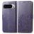 Mobigear Clover Google Pixel 9 Pro XL Hoesje Bookcase Portemonnee - Paars