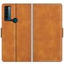 Mobigear Slim Magnet TCL 20 SE Hoesje Bookcase Portemonnee - Bruin