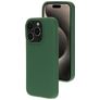 Mobiparts iPhone 15 Pro Siliconen Hoesje Backcover - Forest Green