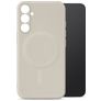 My Style Protective Flex Samsung Galaxy A16 MagSafe Hoesje Flexibel TPU Backcover - Antique White