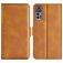 Mobigear Slim Magnet TCL 30 Plus Hoesje Bookcase Portemonnee - Cognac