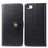 Mobigear Snap Button iPhone 7 Hoesje Bookcase Portemonnee - Zwart