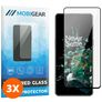 Mobigear Premium OnePlus 10T Glazen Screenprotector - Case Friendly - Zwart (3-Pack)