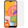 Mobigear Samsung Galaxy A01 Glazen Screenprotector - Case Friendly (3-Pack)