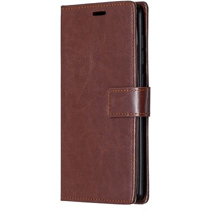 Mobigear Wallet Samsung Galaxy A21s Hoesje Bookcase Portemonnee - Bruin