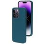 Mobiparts iPhone 14 Pro Siliconen Hoesje Backcover - Blueberry Blue