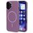 Mobiparts Slim Line iPhone 16 MagSafe Hoesje Hardcase Backcover - Imperial Purple