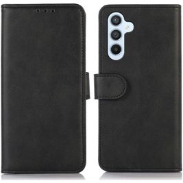 Mobigear Wallet Samsung Galaxy S24 FE Hoesje Bookcase Portemonnee - Zwart