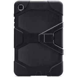 Xccess Survivor Essential Samsung Galaxy Tab A7 Lite Hoes Hard kunststof / Siliconen Backcover + Standaard - Zwart