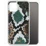 Mobilize Magnet Gelly iPhone 12 Mini Hoesje Flexibel TPU Backcover Shockproof - Green Snake