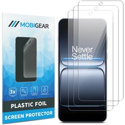 Mobigear OnePlus Nord 5 Screenprotector Folie - Case Friendly (3-Pack)