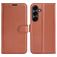 Mobigear Classic Samsung Galaxy S25 FE Hoesje Bookcase Portemonnee - Bruin