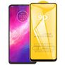 Mobigear Premium Motorola One Hyper Glazen Screenprotector - Case Friendly - Zwart