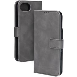 Mobiparts Classic Wallet iPhone 16e MagSafe Hoesje Bookcase - Granite Grey
